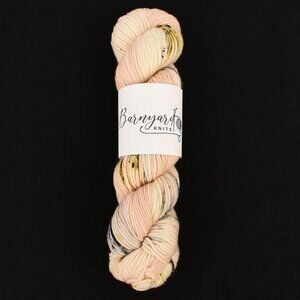 Barnyard Knits DK Yarn 100% SW Merino Yarn 231 Yds Pink Green